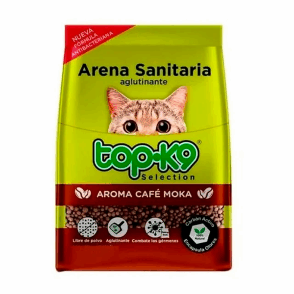 ARENA TOPK9 AGLUT MOKA 10KG