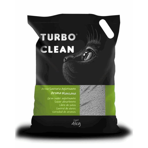 ARENA TURBO CLEAN MANZANA 2KG