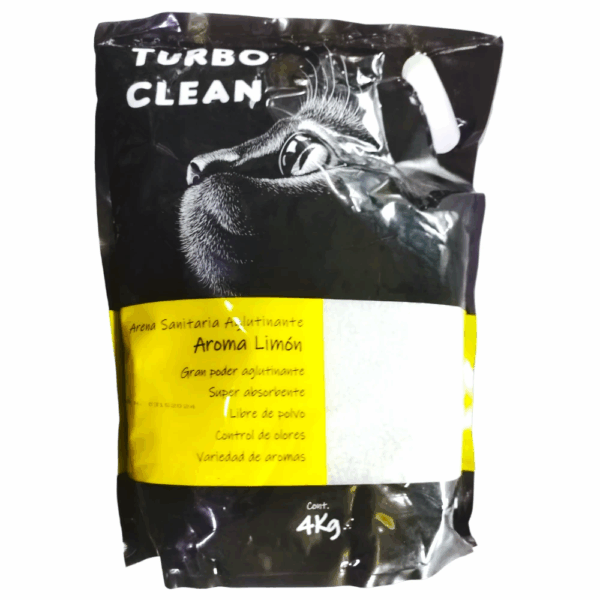 ARENA TURBO CLEAN AGLUT LIMON 4KG