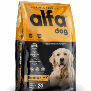 ALFA DOG PREMIUM ADULTO SENIOR 7+ RAZA MEDIANAS Y GRANDES