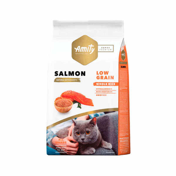 AMITY SALMON CAT STERILIZED 2KG